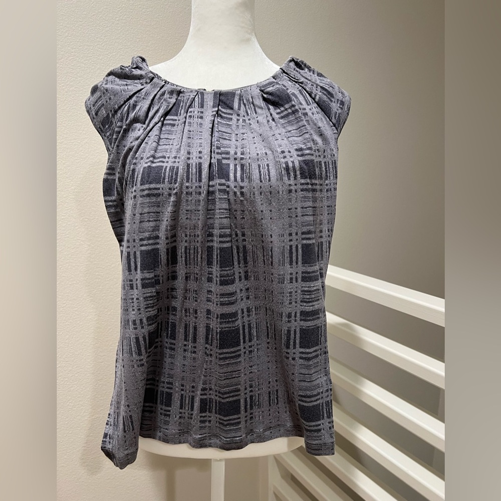 Banana Republic Grid Pattern Top, XSP